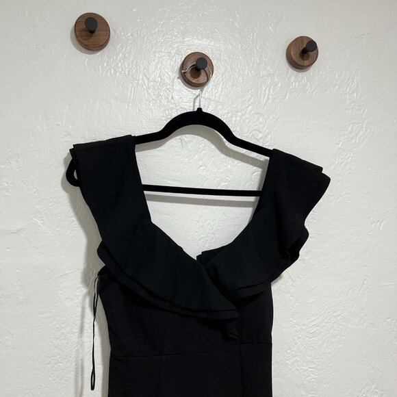 Hello Molly I Midi Black Dress - Picture 9 of 10